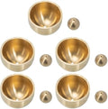 Japanese Wind Chime Accessory Copper Bell Replacement for Doorbells Outdoor Patio Garden 1.25X1.25X4.33 Inch by YARDWE