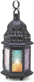 LANTERNS for WEDDINGS Vintage MOROCCAN Style -(Pack of 2) (RAINBOW) by Unknown