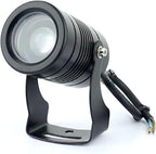 3-10W LED Beam Spotlight - Outdoor Building Exterior Wall Projector Light Narrow Beam Spotlight Remote Illumination Spotlight for Outdoor Building Lighting(Blue,10w(ac85-265)) by Unknown