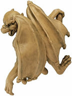Design Toscano Gaston the Gothic Gargoyle Climber Wall Mount Hanging Statue, Medium, 13 Inches Tall, Cast Stone Resin, Gothic Stone - Image 5