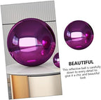 Stainless Steel Reflective Gazing Globe Shiny Mirror Finish Garden Decor Weather Resistant Metal Sphere for Outdoor Ornamentation and Patio Accents - Image 4