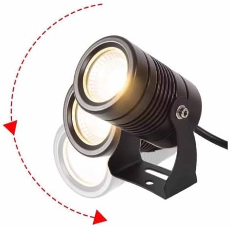 LED Beam Spotlight, 3-10W Outdoor Spotlights, LED Beam Spotlight, Building Exterior Wall Projector Light, Narrow Beam Spotlight, Remote Illumination Spotlight(Blue Light,5W-(DC12C)) - Image 5