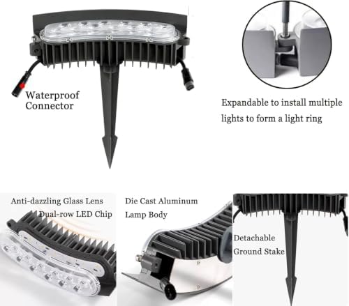 Tree Lights Outdoor Waterproof Landscape Spotlights, Suitable for Gardens, Courtyards, and Palm Trees - Image 4