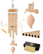 Wind Chimes for Outside, Hummingbird Memorial Wind Chimes Gifts, Windchimes Outdoors, Unique Sympathy Wind Chimes Gifts for Loved one Mom Dad, Home Garden Decor. by Synhonty