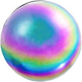 Evergreen Garden Mosaic Glass Gazing Ball (Oil Slick Stainless Steel) by EvergreenGarden
