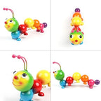 Cruis Cuka Metal Caterpillar Statue Yard Art Garden Decor for Outside Patio Lawn Ornaments Fence Decorations Family,Friends,Garden Lovers - Set of 2(Colorful NEW) - Image 5
