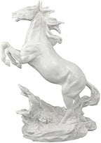 Design Toscano Untamed Beauty Bonded Marble Horse Statue - Image 4