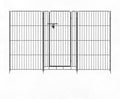 No-Dig Decorative Metal Garden Fence, Weatherproof Rustproof Animal Barrier by TackMind