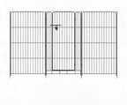 No-Dig Decorative Metal Garden Fence, Weatherproof Rustproof Animal Barrier by TackMind