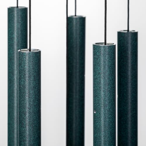 Shenandoah Melodies by Wind River - 29 inch Green Wind Chime for Patio, Backyard, Garden, and Outdoor décor (Aluminum Chime) Made in the USA - Image 4