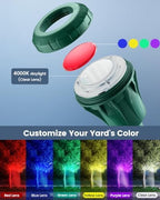 SURAIELEC Halloween Spotlights Outdoor, 15 FT Long Cord, 2 Pack, ETL Listed - Image 2