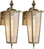 2-Pack Outdoor Wall Light,Vintage Exterior Waterproof Lantern by BIEOCUR