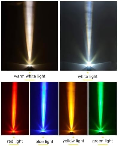 Rotation Spotlight - 10W Spotlight Led Beam Light, IP67 Waterproof LED Narrow Beam Spotlights, Building Exterior Wall Lighting Projector Roof Long-Range LED Light(White,10W(24V)) - Image 7