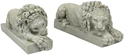 Design Toscano Lions from the Vatican Sculptures by DesignToscano