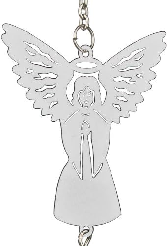Woodstock Chimes Sun Catcher Crystal Fantasy, 4.5" Angel Crystal Suncatcher Pink Hanging Window Prism for Indoor Kitchen Office Gifts Rearview Car Mirror Décor, Rainbow Makers Collection - Image 2
