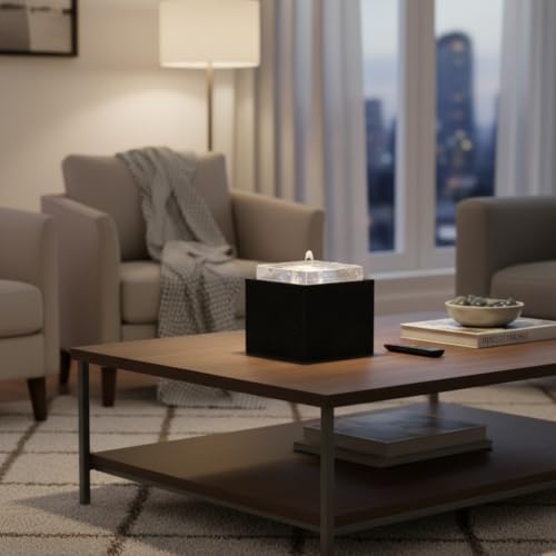 Tabletop Water Fountain - Desktop Waterfall Fountains Indoor - Image 4