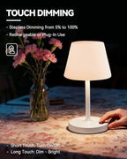 SAIWEYA Outdoor Waterproof Shower Lamp, 8000mAh Rechargeable Bathroom Lamp - Image 3
