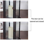 WRalwaysLX 15 inch H The Door-Open Decorative Lantern with flameless LED Candle Light, Outdoor/Indoor LED Lantern, wtith Timer Candle，Plastic with Bronze Undertones.USE 2C Battery(not Include) - Image 5