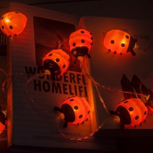 CAKERS LED Cute Animals String Lights|Creative Party Display Fairy Light|Warm White Ambient Light for Birthday Christmas Bedroom Patio,Warm White,6m(19.6ft)-40LED-Battery - Image 3