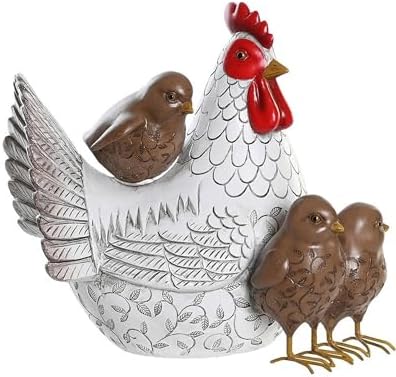 Outdoor Chicken Statue for Garden, Yard & Flower Bed Decor by Unknown