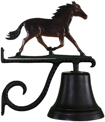 Montague Metal Products Cast Aluminum Dinner Bell (Horse) by MontagueMetalProducts