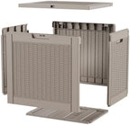 EasyUp 37 Gal Waterproof Outdoor Storage Box UV Resistant Deck Box - Image 7