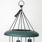 Corinthian Bells 27 Inch Green Wind Chimes for Outside, Outdoor Garden Wind Chime for Patio & Backyard Decor, Made in USA - Image 5
