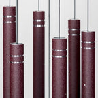 Arabesque by Wind River - 36 inch Garnet Wind Chime for Patio, Backyard, Garden, and Outdoor décor (Aluminum Chime) Made in the USA - Image 5
