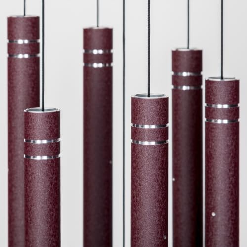 Arabesque by Wind River - 36 inch Garnet Wind Chime for Patio, Backyard, Garden, and Outdoor décor (Aluminum Chime) Made in the USA - Image 5