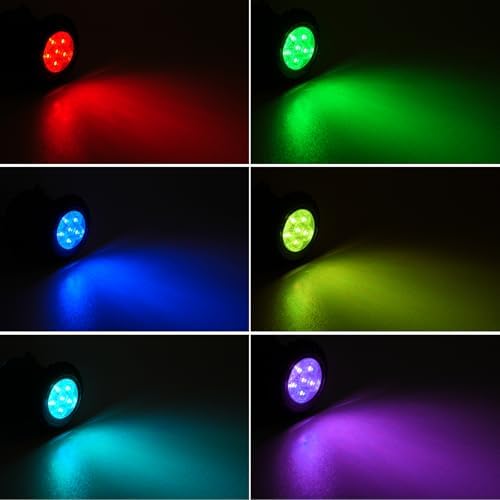 T-SUN Solar Pond Lights, 3-in-1 RGB Solar Underwater Pond Lights - Image 6