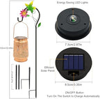 Hummingbird Solar Lanterns Outdoor Waterproof, Birthday Gifts for Women Mom - Image 4