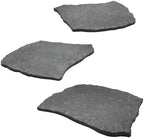 Sekcen 3 Pack Rubber Stepping Stones Outdoor Garden Rubber Pavers Pathway Walkway Paving Stones by Sekcen