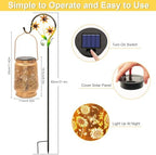 Sunflower Solar Lanterns Outdoor Waterproof, Birthday Gifts for Women Mom - Image 4