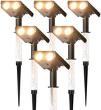 Solar Lights Outdoor with Ambient Light Column&Adjustable Aperture 6 Pack | by Unknown