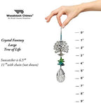Woodstock Chimes Woodstock Rainbow Makers Collection, Crystal Fantasy, Large (6.5'') Tree of Life, Crystal Fantasies Crystal Suncatchers for Outdoor, Patio, Home or Garden Décor (CFZTL) - Image 3