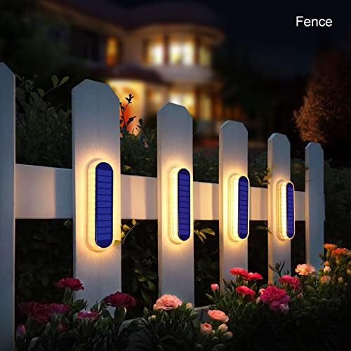 YiLaie Stick on Flat Solar Step Dock Deck Stair Lights Outdoor Waterproof - Image 6