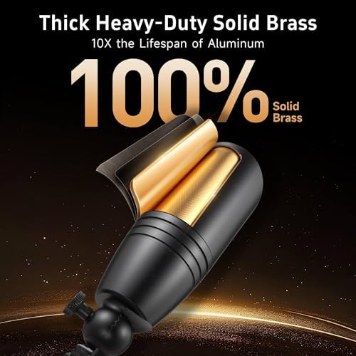 Gardenreet Brass Low Voltage Landscape Spotlights, Black, No Bulb, 12 Pack - Image 3