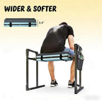 Heavy Duty Foldable Garden Stool with Kneeler and Seat - Image 3
