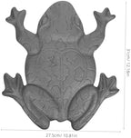 Cast Iron Frog Stepping Stone Outdoor Garden Decor for Pathways - Image 2