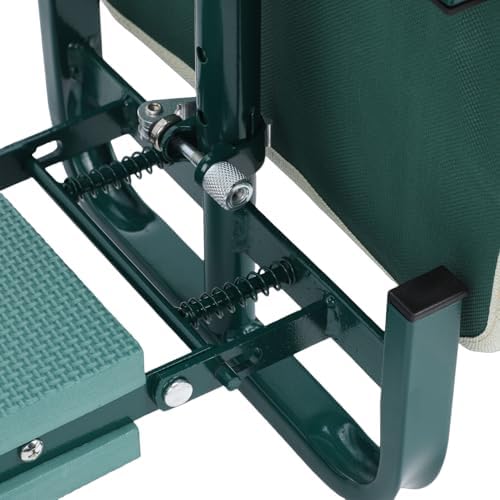 MAVIS LAVEN Adjustable Garden Kneeler Seat with Tool Pouches & Carbon Stee - Image 7