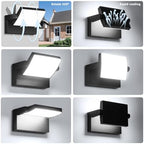 Outdoor Wall Lights 40W 350 ° Rotation Flood Light LED - Image 2