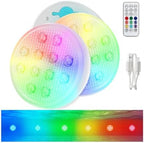 Pool Lights 2 Pack, Above Ground Pool Lights Magnetic,22 Colors by Unknown
