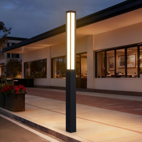 MVBT 92" Landscape Path Lights, IP65 Waterproof Tall Pathway Lights Wired by OutdoorLandscapeLight