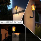 I-SHUNFA 96 LED Outdoor Waterproof Solar Torch Lights with 3 Modes—Flickering Flame, Fade Effect, or Full Brightness! Automatic On/Off Landscape Decorations and Security Lights - Image 2