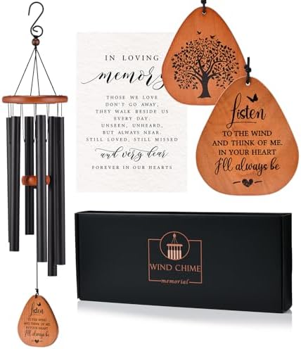 AMBOBE Memorial Wind Chimes for Loss of Loved One, Sympathy Wind Chime Gift by AMBOBE