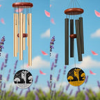 Personalized Lineman Memorial Wind Chime – “in Loving Memory of” Custom Name & Years – Sympathy Gift for Utility Worker Families – Outdoor Remembrance Windchime for Loss of Loved One - Image 3