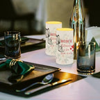 Mother's Day Gifts Flameless Candles Set of 2 Battery Powered Pillar Candles with Timer Remote Butterfly Mom's Tolerance is Gone Funny Print - Image 4