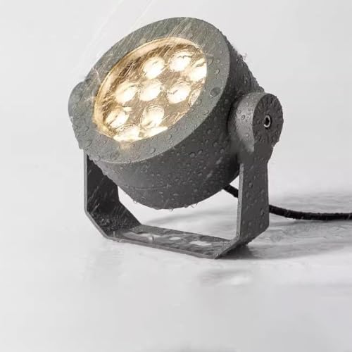 Beam Spotlight, IP66 Waterproof Rotating Landscape Led Beam Lamp, Outdoor Led Projection Lighting Tree SpotLights by Unknown