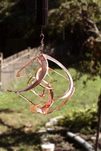 Red Carpet Studios The Original Cosmix Deluxe Helix Wind Spinner, Double Copper, Medium 14-Inch (Pack of 4) - Image 6