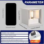 Outdoor Wall Lights 3CCT Adjustable, Up and Down Wall Sconce 4 Pack - Image 5
